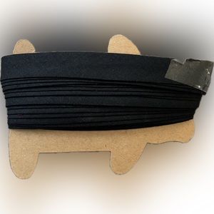 Black Bias tape - NEW